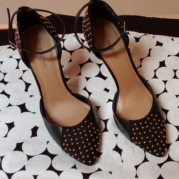 Embellished Black Heels - Picture 6 of 8